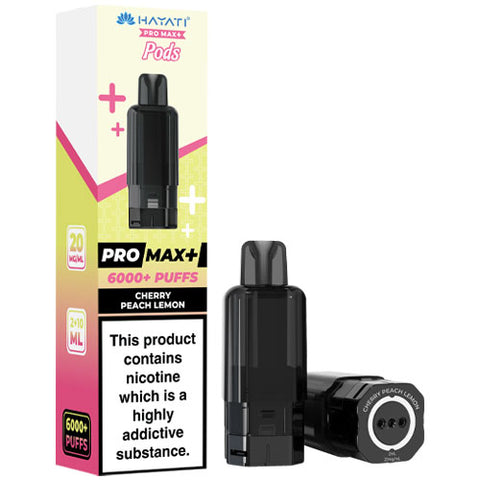 Cherry Peach Lemon - 20mg - Hayati Pro Max 6000 Refill Pod