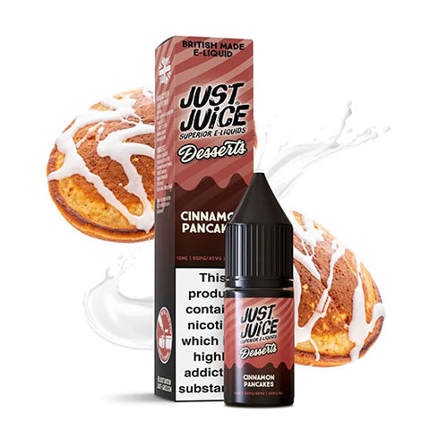 Cinnamon Pancakes - Desserts - Just Juice Salts