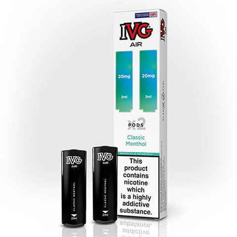 Classic Menthol - IVG Air Prefilled Pod (2 Pack)