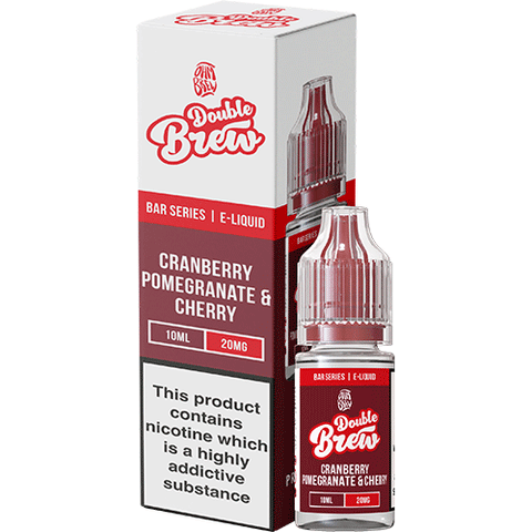 Cranberry Pomegranate & Cherry - Double Brew Nic Salts