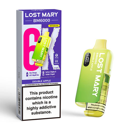 Double Apple - Lost Mary BM6000 Replaceable Pod Kit