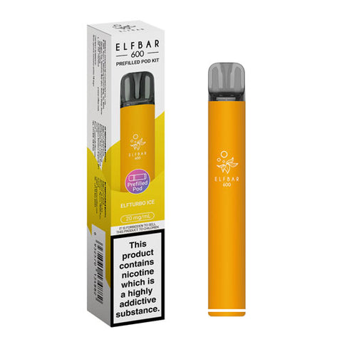 Elfturbo Ice - Elfbar 600 Prefilled Pod Kit