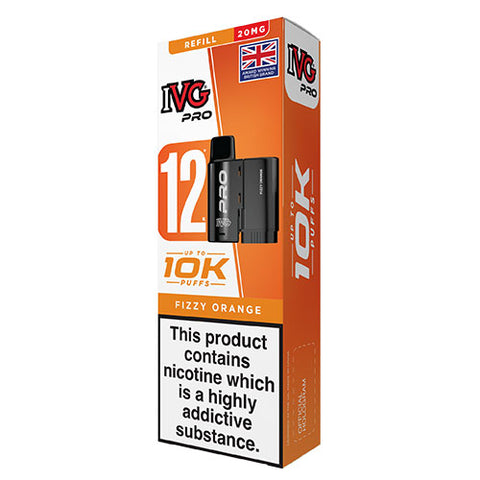 Fizzy Orange - 20mg - IVG Pro - Pod & Refill
