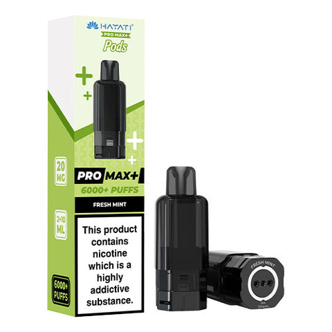 Fresh Mint - 20mg - Hayati Pro Max 6000 Refill Pod