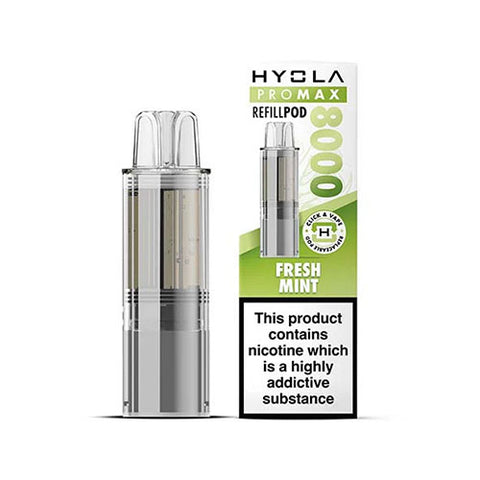 Fresh Mint - 20mg - Hyola Pro Max 8000 Refill Pod