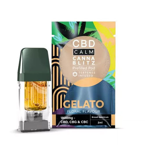Gelato - 1800mg - CBD Calm Prefilled Pod | CRAM Vape