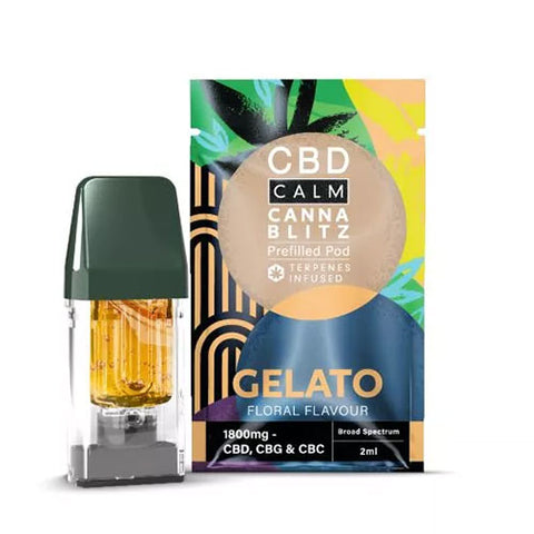 Gelato - 1800mg - CBD Calm Prefilled Pod