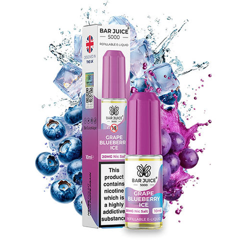 Grape Blueberry Ice - Bar Juice 5000