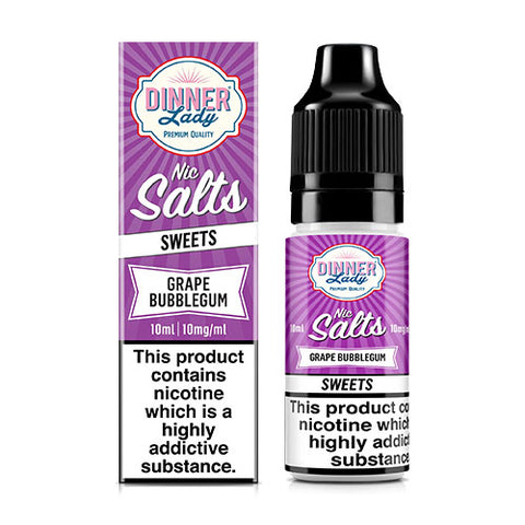 Grape Bubblegum - Dinner Lady Nic Salts