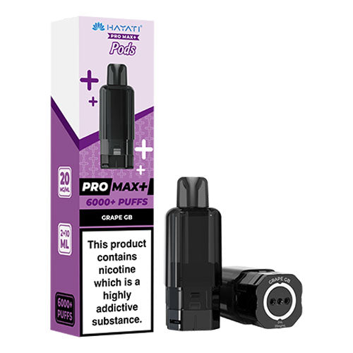 Grape GB - 20mg - Hayati Pro Max 6000 Refill Pod - CRAM Vape