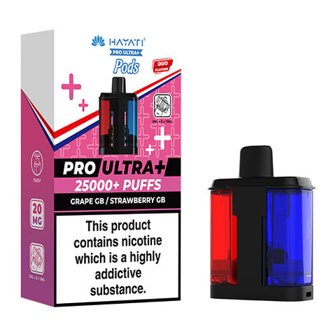 Grape GB / Strawberry  GB - Hayati Pro Ultra 25K Refill Pod