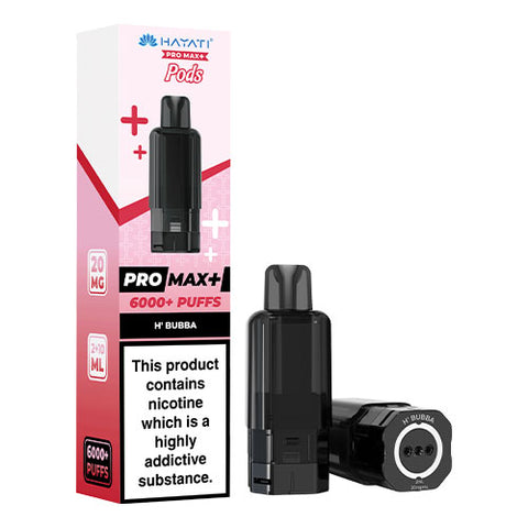 H Bubba - 20mg - Hayati Pro Max 6000 Refill Pod
