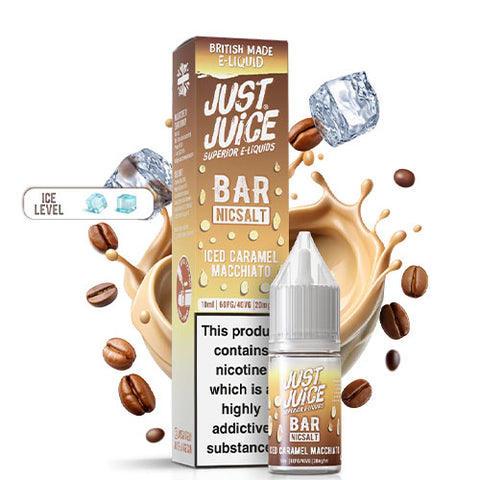 Iced Caramel Macchiato - Bar Range - Just Juice Salts