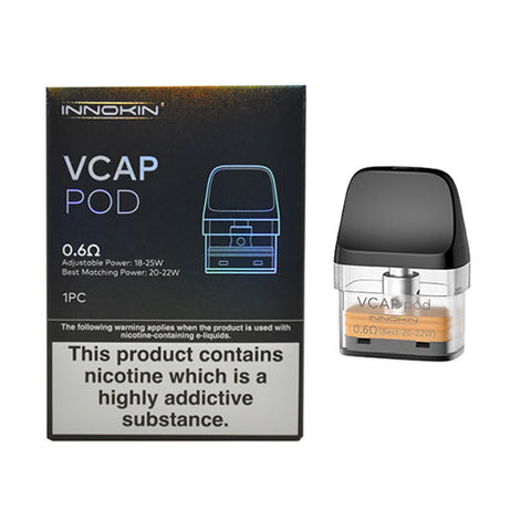 Innokin VCAP - Pod 2ml - Pod & Coil (1 Pack) | CRAM Vape Innokin VCAP - Pod 2ml - Pod & Coil (1 Pack) | CRAM Vape