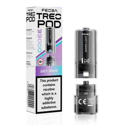 Juicy Grape - 20mg - Feoba Treo - Pod & Refill