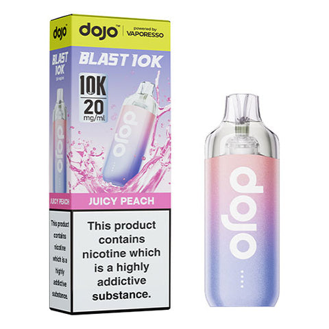 Juicy Peach - 20mg - Dojo Blast 10k Kit