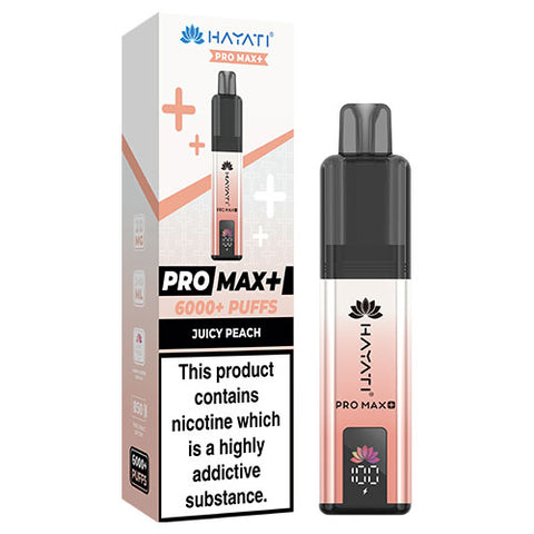 Juicy Peach - Hayati Pro Max 6000