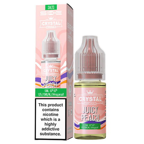 Juicy Peach - Crystal Original V2 Nic Salts