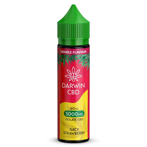 Juicy Strawberry - Double Flavour - Darwin 3000mg CBD E-Liquid