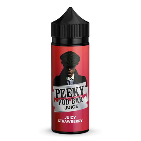 Juicy Strawberry - Peeky Pod Bar Juice
