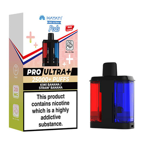 Kiwi Banana / Strawberry Banana - Hayati Pro Ultra 25K Refill Pod