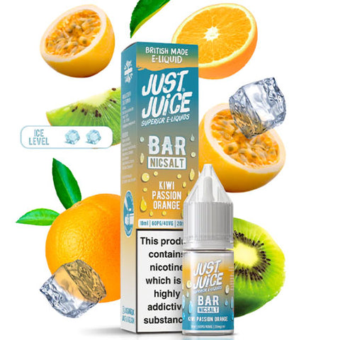 Kiwi Passion Orange - Bar Range - Just Juice Salts
