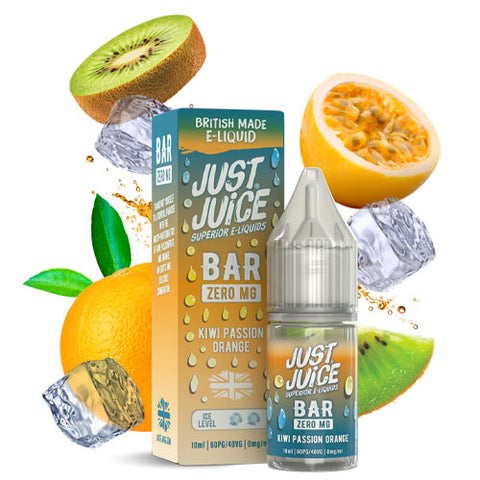 Kiwi  Passion Orange - BAR Zero Nic - Just Juice