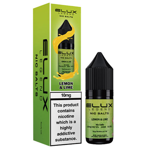 Lemon & Lime - Elux Legend Nic Salts