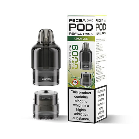 Lemon Lime - 20mg - Feoba Pro - Pod & Refill