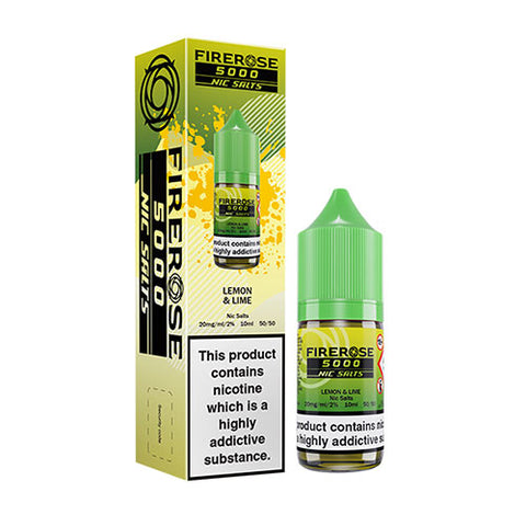 Lemon Lime - Firerose 5000 Nic Salts