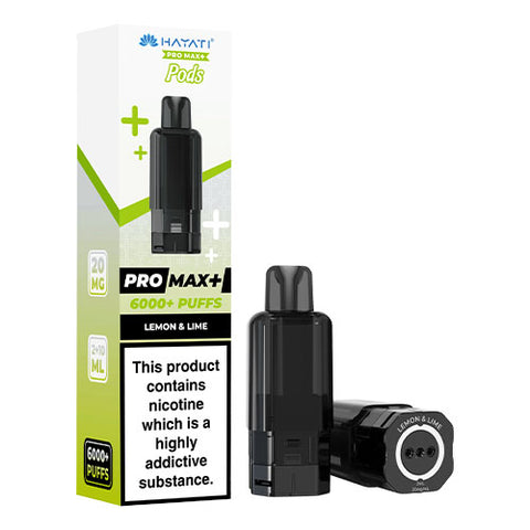Lemon & Lime - 20mg - Hayati Pro Max 6000 Refill Pod