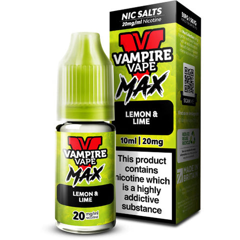 Lemon & Lime - Vampire Vape Max Nic Salts