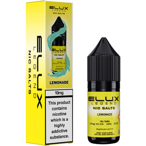 Lemonade - Elux Legend Nic Salts