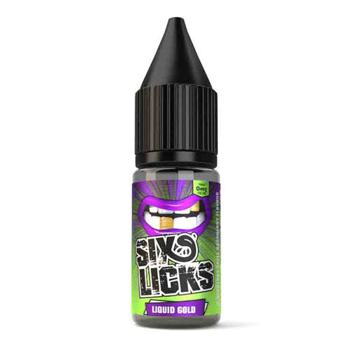 Liquid Gold - Six Licks OG Nic Salts