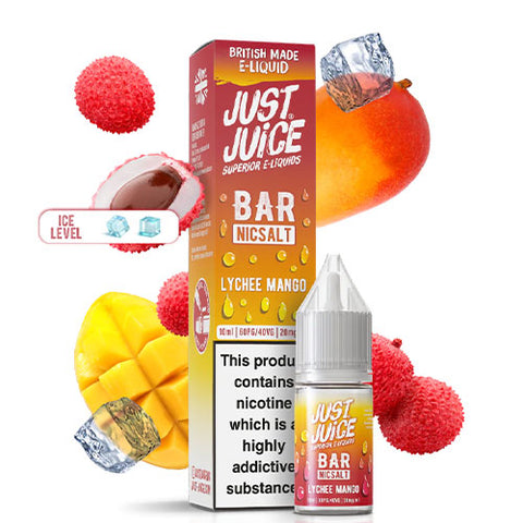 Lychee Mango - Bar Range - Just Juice Salts