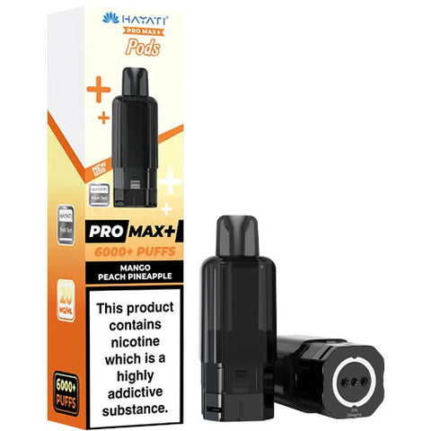 Mango Peach Pineapple - 20mg - Hayati Pro Max 6000 Refill Pod