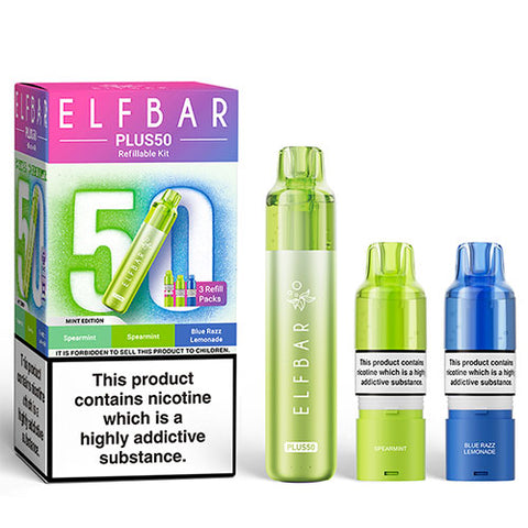 Mint Edition - Elfbar Plus50 Pod Kit