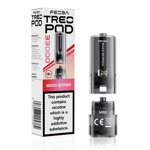 Mixed Berries - 20mg - Feoba Treo - Pod & Refill
