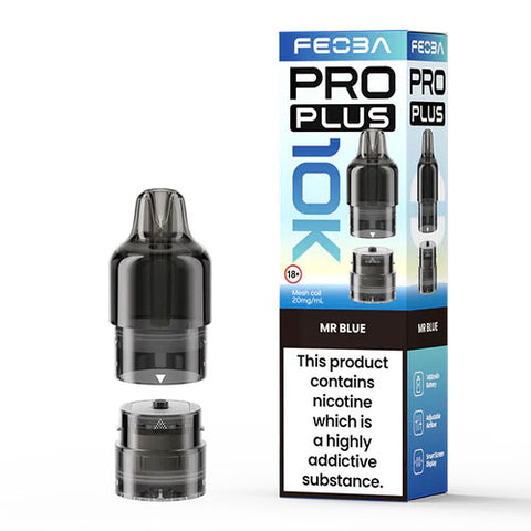 Mr Blue - 20mg - Feoba Pro Plus - Pod & Refill