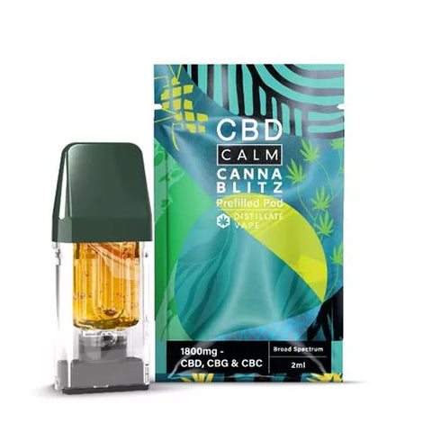 Natural - 1800mg - CBD Calm Prefilled Pod