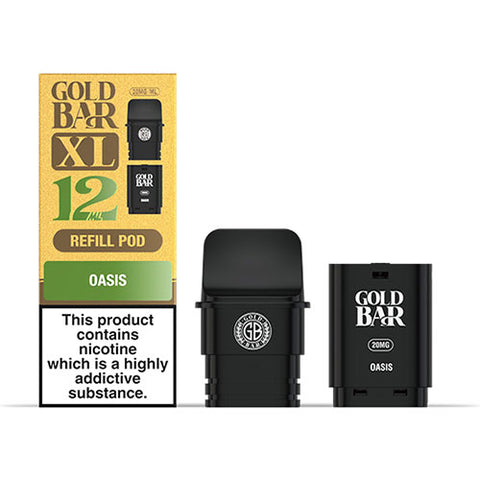 Oasis - 20mg - Gold Bar XL Refill Pod