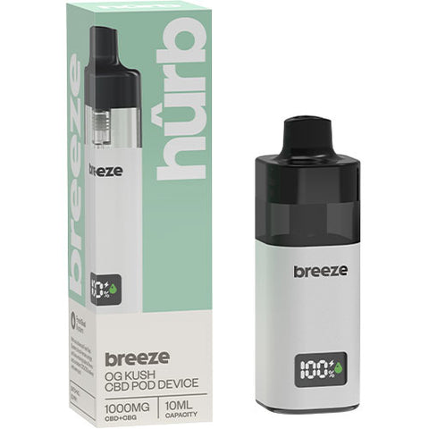 OG Kush - 1000mg CBD - Hurb Breeze CBD Pod Device