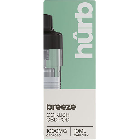 OG Kush - 1000mg CBD - Hurb Breeze CBD Replacement Pod