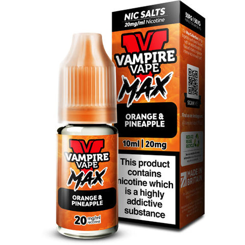 Orange & Pineapple - Vampire Vape Max Nic Salts