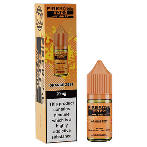 Orange Zest - Firerose 5000 Nic Salts