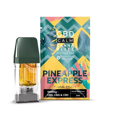 Pineapple Express - 1800mg - CBD Calm Prefilled Pod