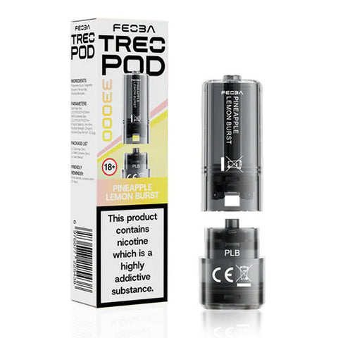 Pineapple Lemon Burst - 20mg - Feoba Treo - Pod & Refill