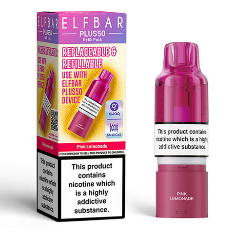 Pink Lemonade - Elfbar Plus50 Refill Pack