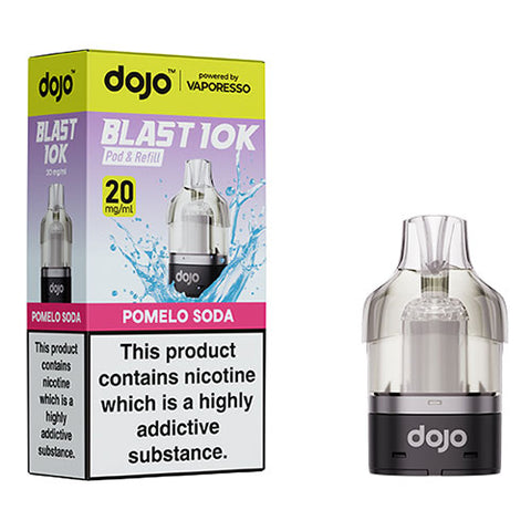 Pomelo Soda - 20mg - Dojo Blast 10k - Pod & Refill