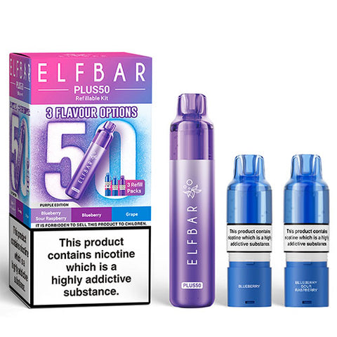 Purple Edition - Elfbar Plus50 Pod Kit